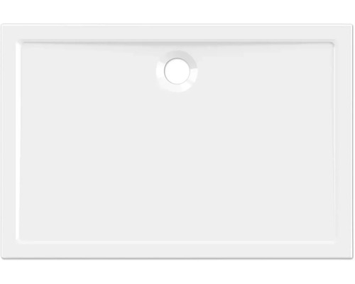 Obdélníková sprchová vanička s odtokem