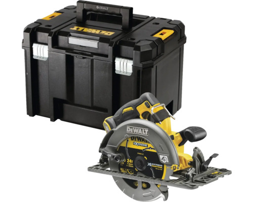 Akumulátorová ruční okružní pila DeWalt s kufříkem na nářadí