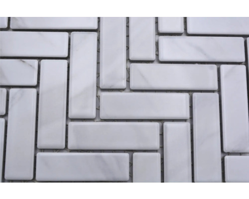 Keramická mozaika HB SO 10 27,05x31,75 cm bílá