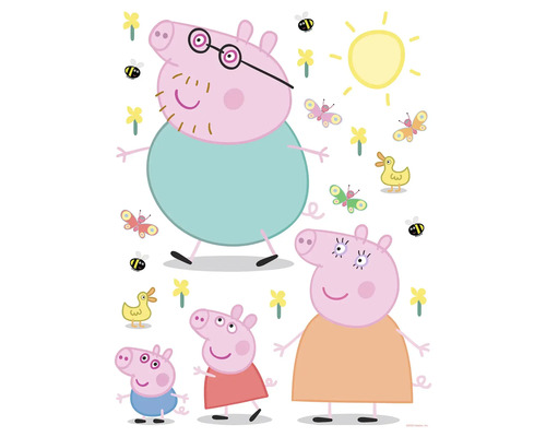 Samolepicí dekorace Peppa Pig Rodina