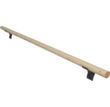 Dřevěná tyč s držáky pro upevnění