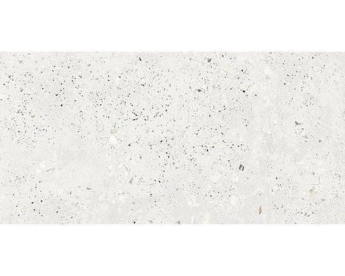 Dlažba imitace betonu Flash White Carving 60 x 120 cm