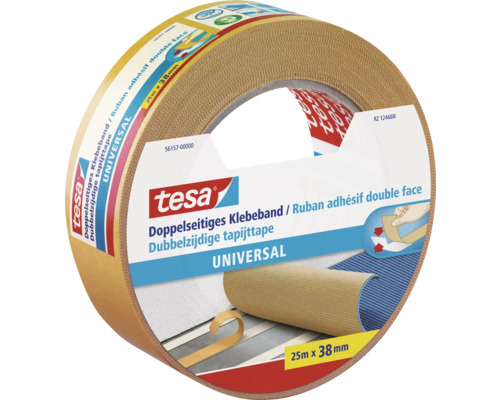 Oboustranná lepicí páska TESA Univeersal 25m x 38 mm Tesa Universal oboustranná lepicí páska 25 metrů krát 38 milimetrů