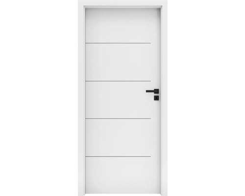 Interiérové dveře Pertura Elegant LUX 1 60 P bílé