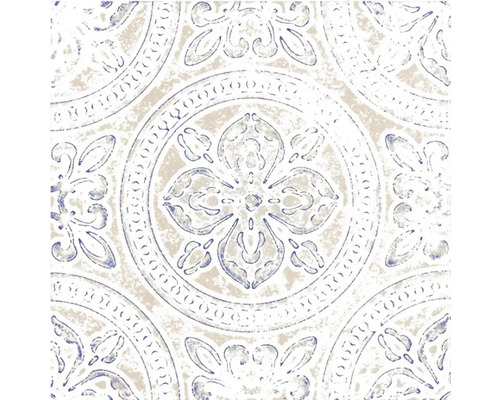 Tapeta s květinovým kruhovým designem