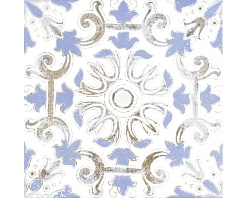 Dekorativní dlaždice s květinovým vzorem