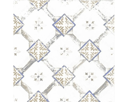 Dekorativní dlaždice s květinovým vzorem