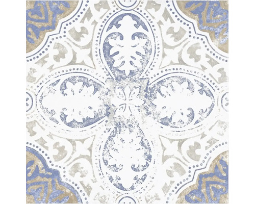 Dekorativní dlaždice s květinovým vzorem