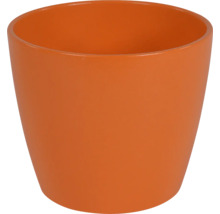 Oranžový keramický květináč