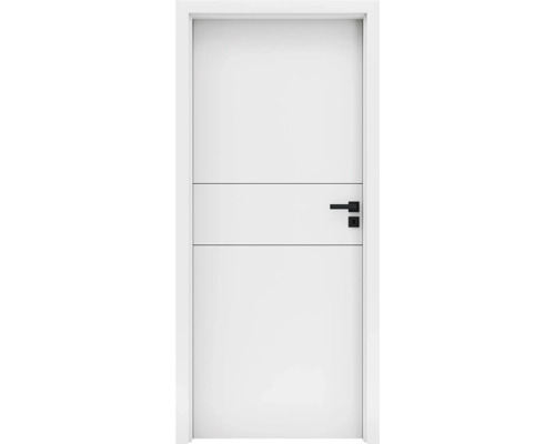 Interiérové dveře Pertura Elegant LUX 2 60 P bílé