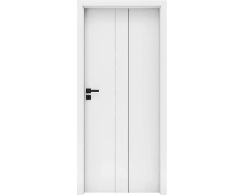 Interiérové dveře Pertura Elegant LUX 3 60 P bílé