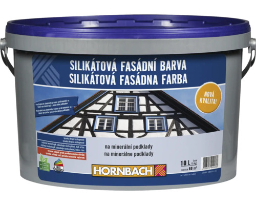 Fasádní silikátová barva Hornbach 10 l Fasádní silikátová barva Hornbach 10 l