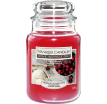 Vonné svíčky Yankee Candle Cherry Vanilla ve sklenici s víčkem