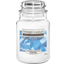 Yankee Candle Home Inspiration vonná svíčka ve sklenici s vůní Soft Cotton