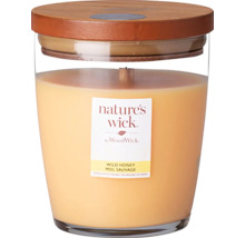 Vonná svíčka Nature''s Wick s dřevěným víčkem a vůní divokého medu