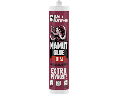 Monážní lepidlo DEN BRAVEN Mamut Glue Total 290 ml bílé