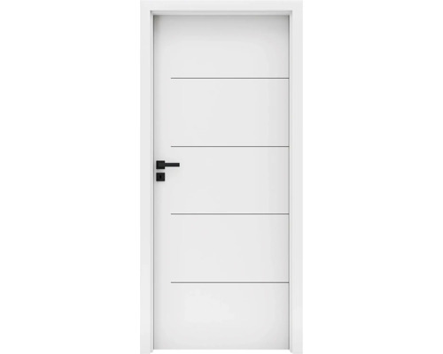 Interiérové dveře Pertura Elegant 7 60 L bílé