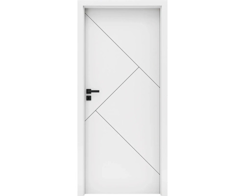 Interiérové dveře Pertura Elegant LUX 12 60L bílé