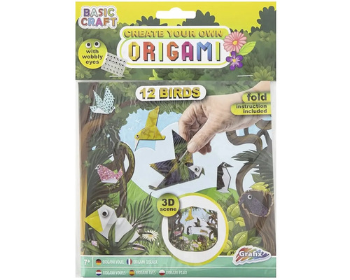 DIY Kreativní sada Origami ptáci 100050
