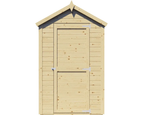 Dřevěná zahradní kůlna s dveřmi