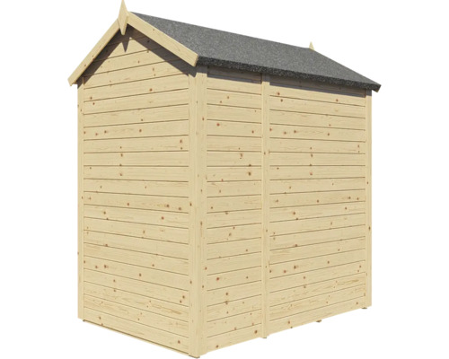 Zahradní domek z dřeva s bituminovou střechou