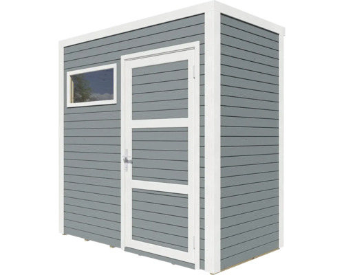 Zahradní domek s oknem a dveřmi