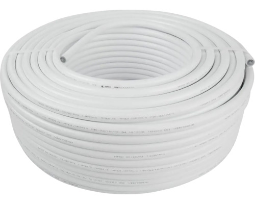 Role s bílou plastovou trubkou