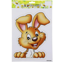 Obrázek do okna s motivem králíka na obalu