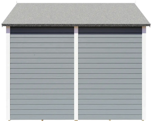 Zahradní domek na nářadí ze dřeva se střechou