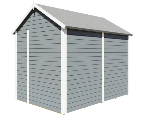 Zahradní domek s sedlovou střechou z dřeva