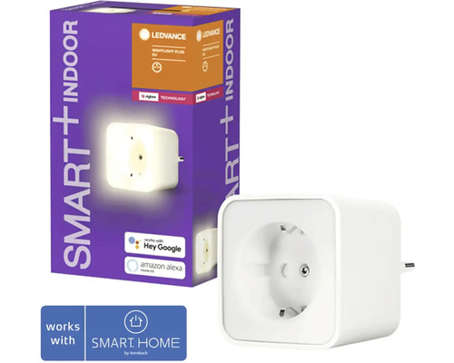Zásuvka Ledvance ZigBee s nočním světlem a funkcí zesilovače bílá - schuco verze! - kompatibilní se SMART HOME by hornbach Zásuvka Ledvance ZigBee s nočním světlem a funkcí zesilovače bílá - schuco verze! - kompatibilní se SMART HOME by hornbach