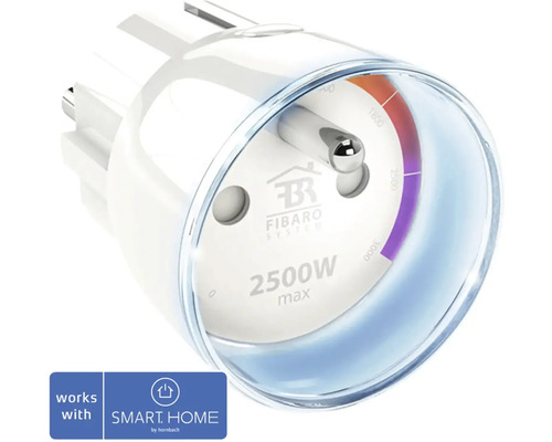 Smart zásuvka/adaptér Fibaro FIB-FGWPE-102-ZW5 s funkcí měření spotřeby - kompatibilní se SMART HOME by hornbach