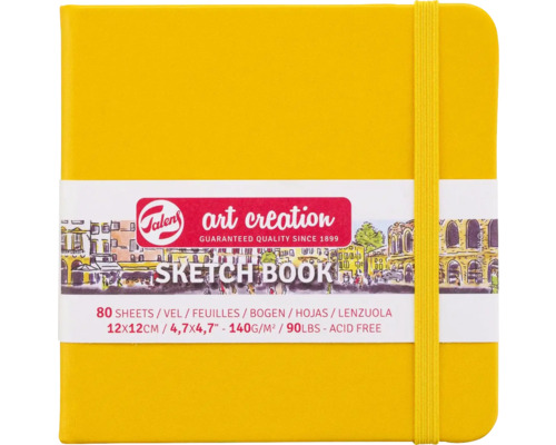 Artcreation Sketchbook Žlutá 12x12 cm