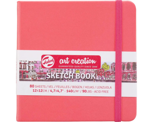 Artcreation Sketchbook Korálová 12x12 cm