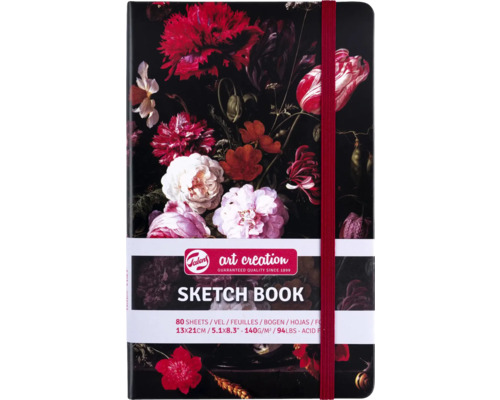 Artcreation Sketchbook Květiny 13x21 cm