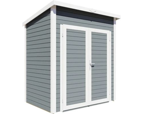 Zahradní domek s dvoukřídlými dveřmi