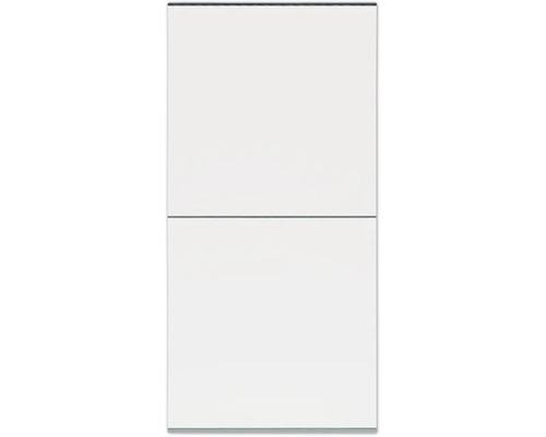 Pohled zepředu na kuchyňskou skříňku se dvěma zásuvkami