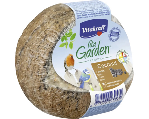 Kokos 3/4 Vita Garden Vitakraft Vita Garden Premium kokosové krmivo pro ptáky