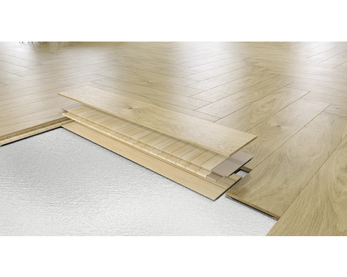 Pokládka laminátu na izolační podložku