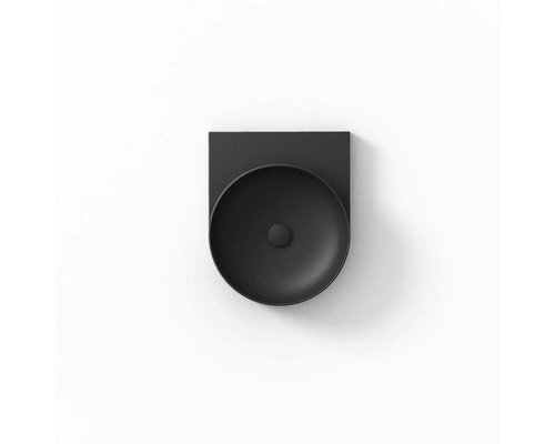 Umyvadlo na desku, kulatý tvar, montáž na stěnu