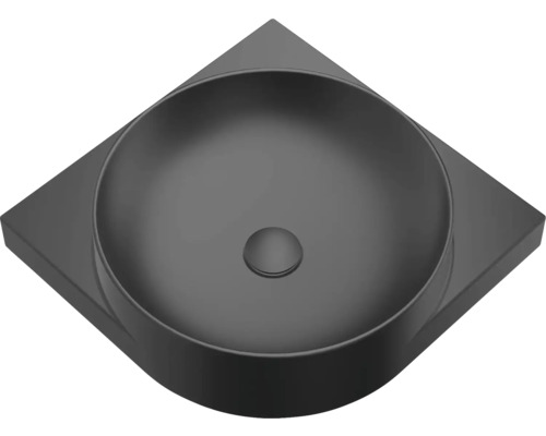 Rohový umyvadlo z keramiky