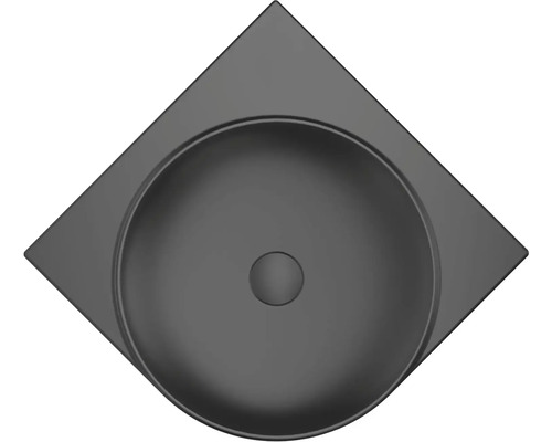 Rohová umyvadlová mísa ze sanitární keramiky, umyvadlová mísa na desku