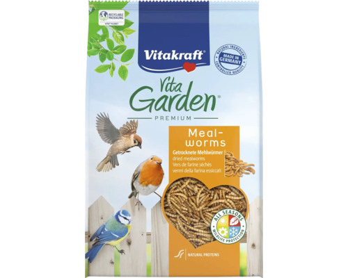 Krmivo pro venkovní ptactvo Vita Garden sušení mouční červi 200 g
