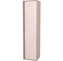 Vysoká skříň s jedněmi dveřmi.