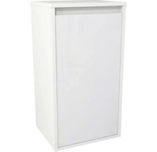 Bílá koupelnová skříňka s dvířky