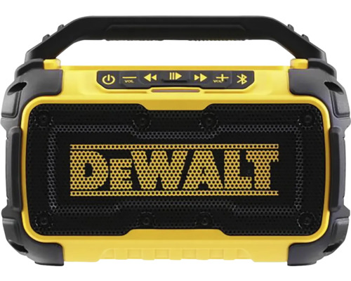 Bluetooth reproduktor DeWalt DCR011, 10,8V, 14,4V, 18V Li-Ion a 54V XRFLEXVO, bez aku a nabíječky