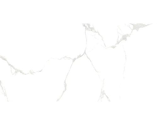 Bílá dlaždice s mramorovým vzhledem