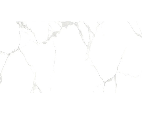 Bílá dlaždice se vzhledem mramoru na stěnu a podlahu