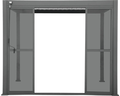 Posuvné dveře se sítí proti hmyzu pro altán