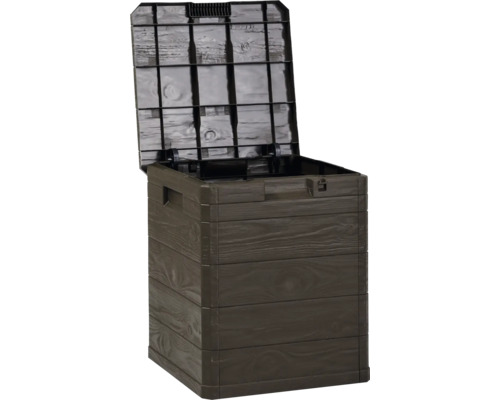 Otevřený zahradní box pro uskladnění zahradního nářadí a nábytku